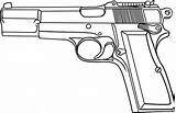 Pistole Gun Ausmalbilder Coloring Da Pages Di Armi Template Kinder sketch template