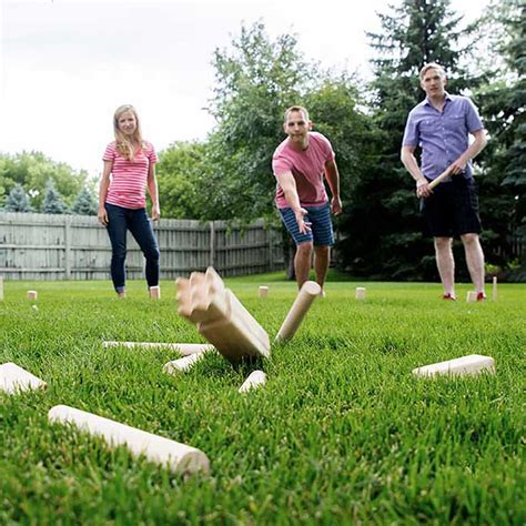 Kubb An Outdoor Tossing Game Invented By Vikings Take My Money