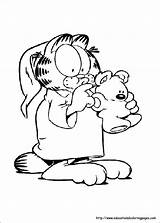 Garfield Malvorlagen Feuerwehrmann Getdrawings Kostenlosen sketch template