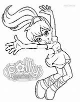 Polly Coloring sketch template