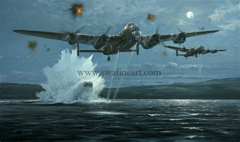 avro lancaster dambuster heroes aviation cards  squadron raf