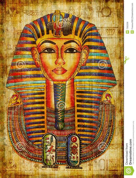 Pharaoh Drawing Royalty Free Stock Image Image 7392206