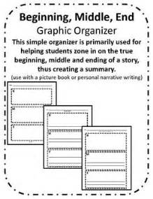 page graphic organizer   students identify  beginning