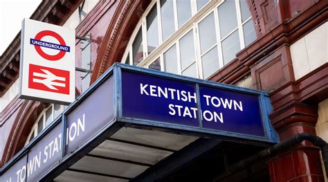 london underground  close kentish town tube station   year