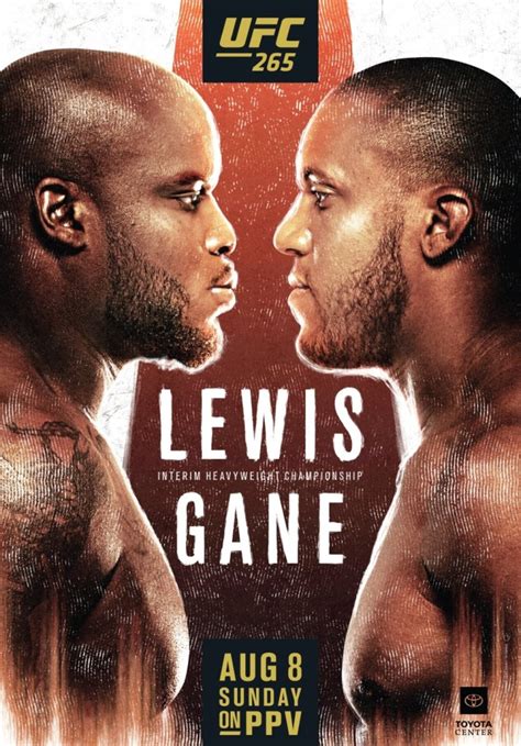 ufc 265 lewis vs gane main card predictions tap ins and tap outs