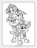 Paw Patrol Coloring Pages Printable Kids Pups Whatsapp Tweet Email sketch template