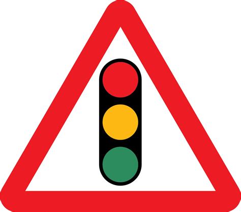 traffic signals road sign road traffic warning   safety signs