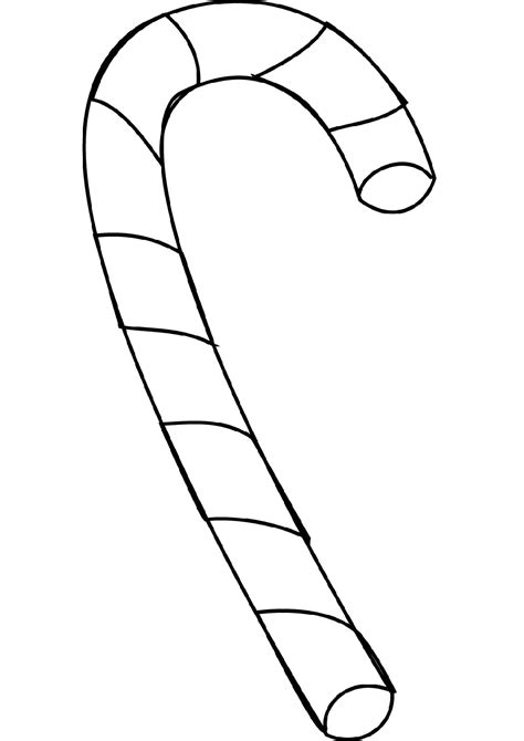 candy cane coloring page  students  worksheets
