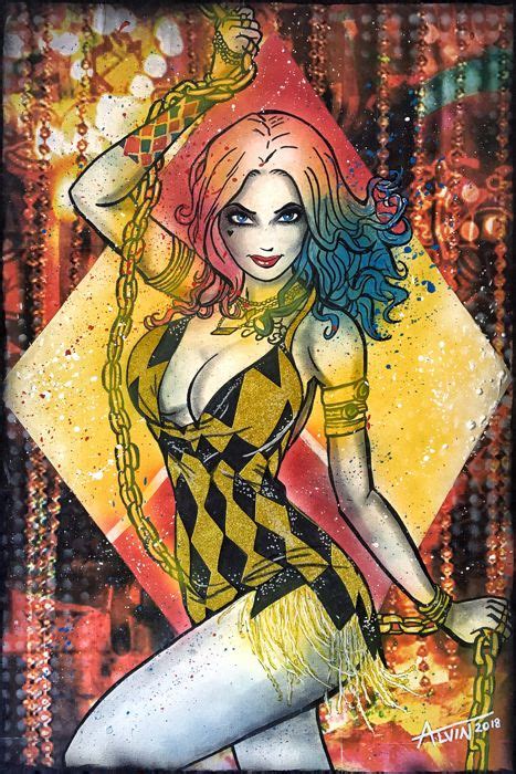 Harley Quinn Hot Art Movie Wallpaper