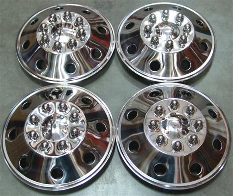 namsco stainless steel wheel covers set     styles wheel masters  wheel