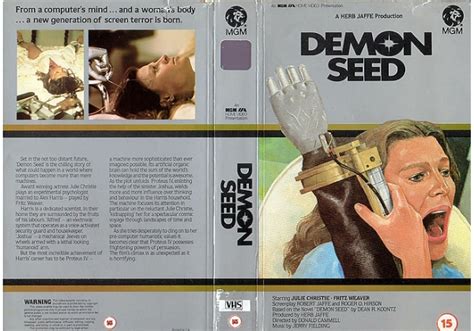 demon seed on mgm cbs united kingdom betamax vhs videotape