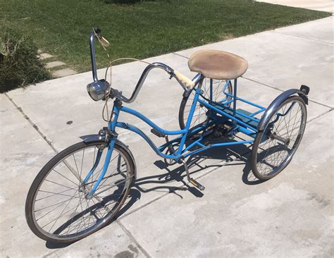 vintage huffy  speed tricycle  wheels bicycle   usa  sale  devore hghts ca offerup