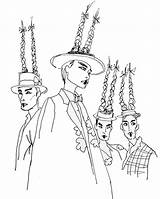 Coloring Highfashion Pages Therapy Thom Browne sketch template