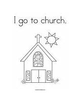 Coloring Church Go Sunday School Pages Change Template Twistynoodle sketch template
