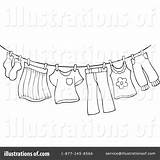 Laundry sketch template