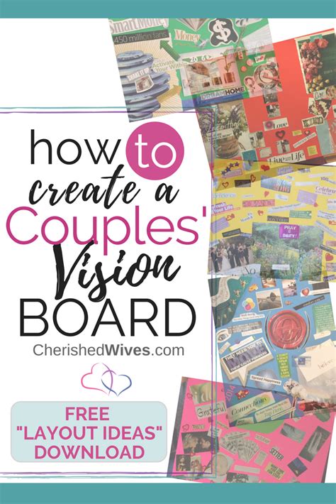 Creating A Couples’ Vision Board The 4 D Approach Cherished Wives