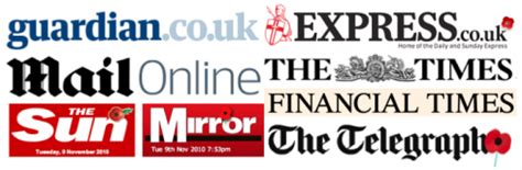 newspaper logos