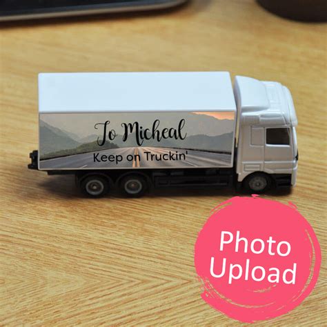personalised small lorry digitruck  scale add  personal touch
