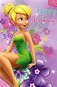 disney fairies tinkerbell happy birthday card amazoncouk office