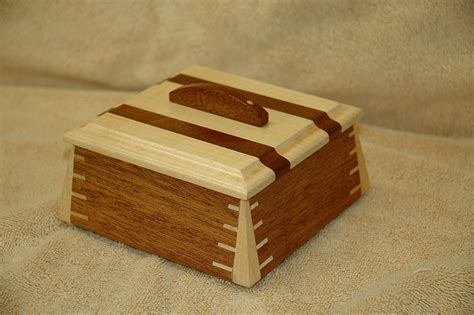 hand crafted small mahogany wooden box   wooden   nice custommadecom