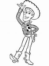Woody Toy Coloring Story Pages Kids Disney Buzz Colouring Printable Clipart Color Sheets Hat Dibujos Book Print Simple Wears Toys sketch template