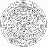 Mandala Mandalas Celtic Celta Coloriage Imprimir Terapia Elsecreto Cuadrados Imprimer Copii Zentangles Zentangle Adults sketch template