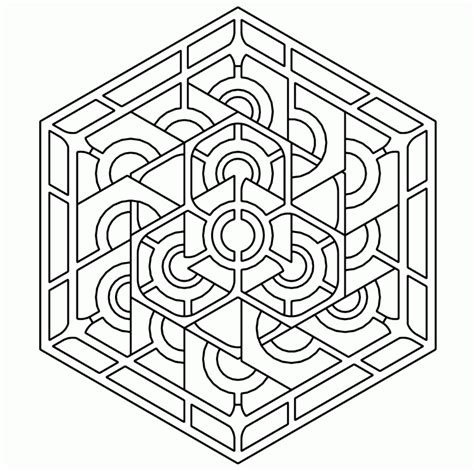 geometric design coloring pages  print coloring home