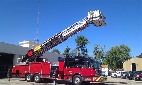 milton matters  ladder truck   fire department