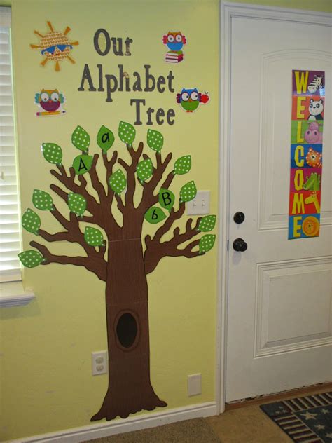 printable alphabet tree