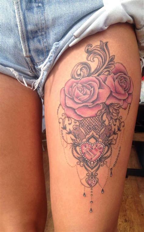 17 Best Sexy Thigh Tattoos Ideas And Designs For Women