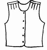 Vest Clipart Vests Clipground Apparel Cliparts Clipartmag Fabric sketch template