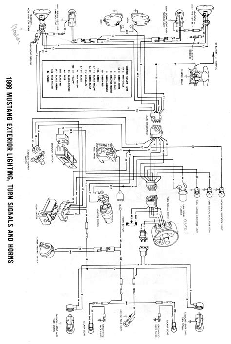 mustang wiring diagram manual