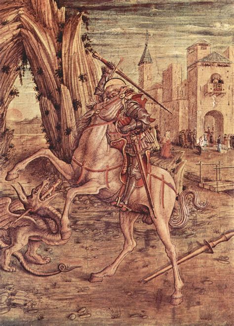saint george   dragon  carlo crivelli wikiartorg