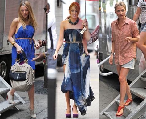 pictures of blake lively katie cassidy clemence poesy on