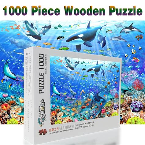 Beautiful Seabed Puzzle 1000 Pieces Adult Puzzle Wooden