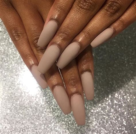 Matte♡♡ Acrylic Nails Coffin Ombre Toe Nail Color Swag