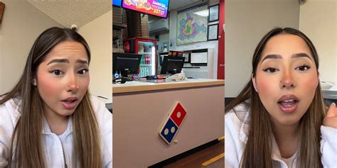 worker finds  dominos pays cashiers   hour  tips