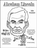 Abraham Abe Presidents Facts Coloring4free 1082 Funfact Madagascar sketch template