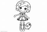 Coloring Pages Lalaloopsy Chick Pet Kids Printable sketch template