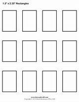 Rectangle Printable Templates Shape Inch Printables Rectangles Template Shapes Blank Pdf Print Labels Label Sheet Toddlers Binder Timvandevall Paper Square sketch template
