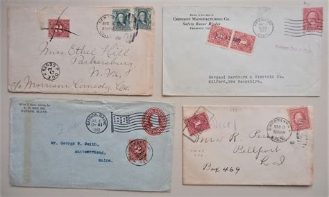 early  postage due stamps   covers auxiliary marks