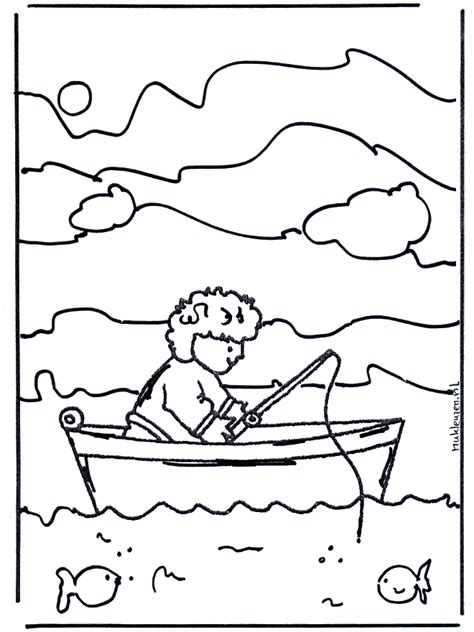 fishing coloring coloring home