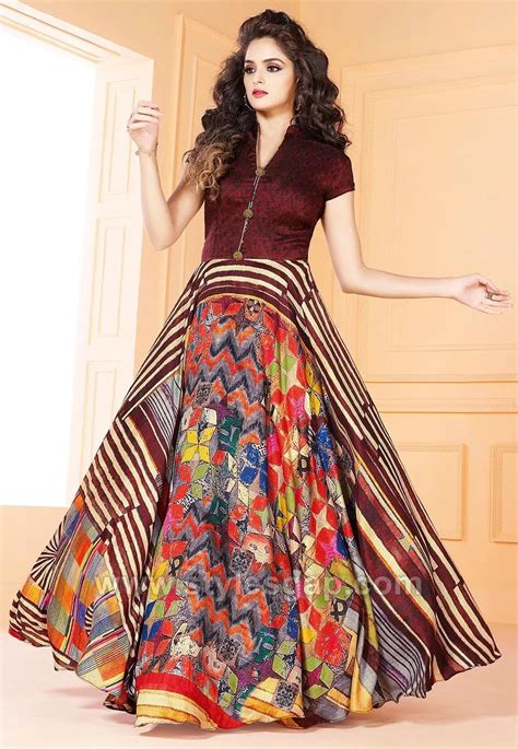 frock designs google search party wear long gowns frock design silk gown