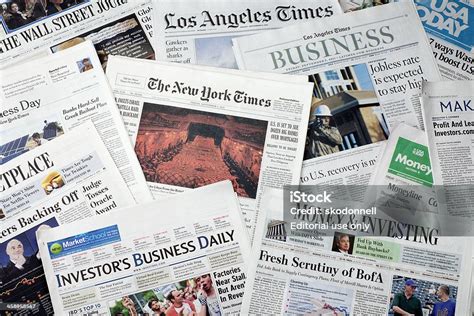 american newspapers stock photo  image  newspaper  york times image montage