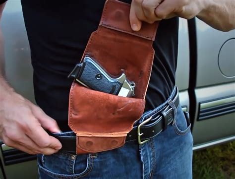 urban carry holster  deep concealment  firearm blogthe firearm blog