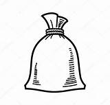 Bag Flour Coloring Vector Stock Search Icon Sack Shutterstock Again Bar Case Looking Don Print Use Find sketch template