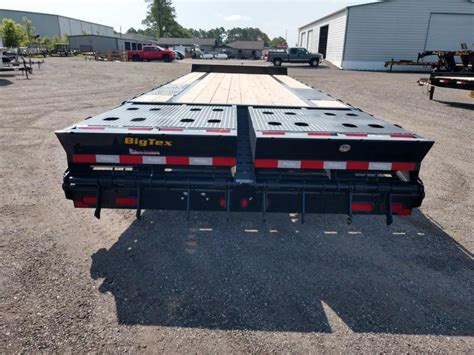 ph bkmr big tex  flatbed trailer  mega ramps