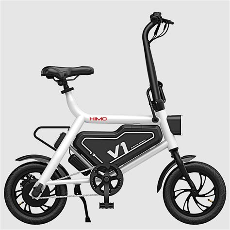 mi himo  mini electric bicycle   motor electric assist bicycle fold lightweight