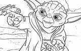 Yoda Coloring Pages Printable Kids sketch template