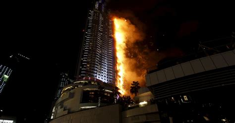 dubai hotel fire latest news updates pictures video reaction the